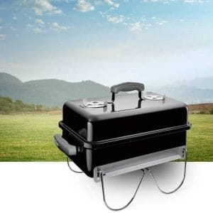 Weber 121020 Go-Anywhere Weatherproof Portable Charcoal Grill