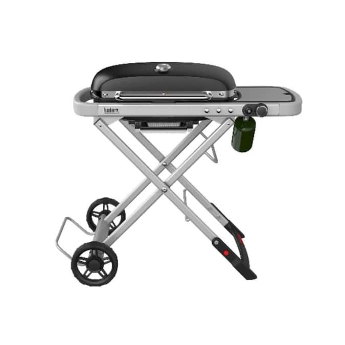 er Traveler Stealth 1 Burner Liquid Propane Portable Grill Black